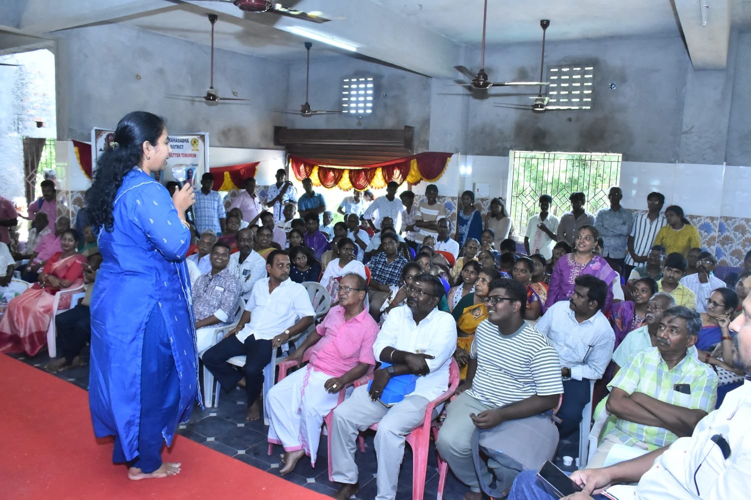 Motivational session at the Merit Award Ceremony, Tiruvallur
