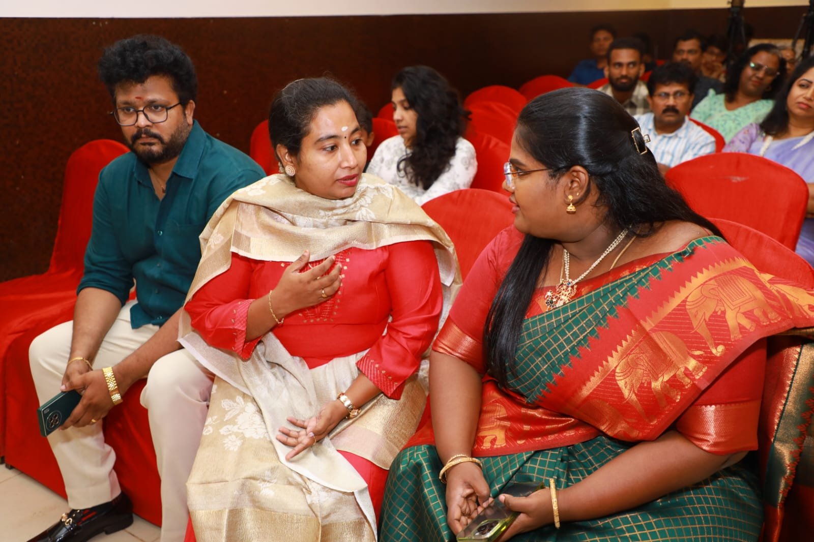 Members of FORHER Foundation in conversation at the Grand Launch